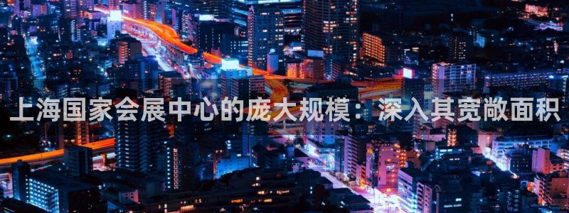果博gbe168：上海国家会展中心的庞大规模：深入其宽敞面积