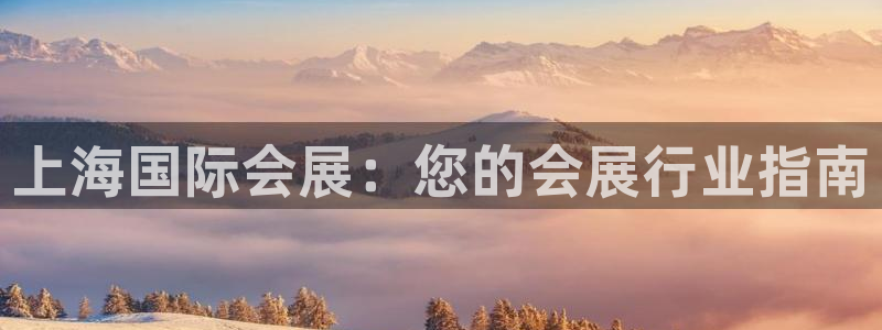 果博客服微信是多少：上海国际会展：您的会展行业指南