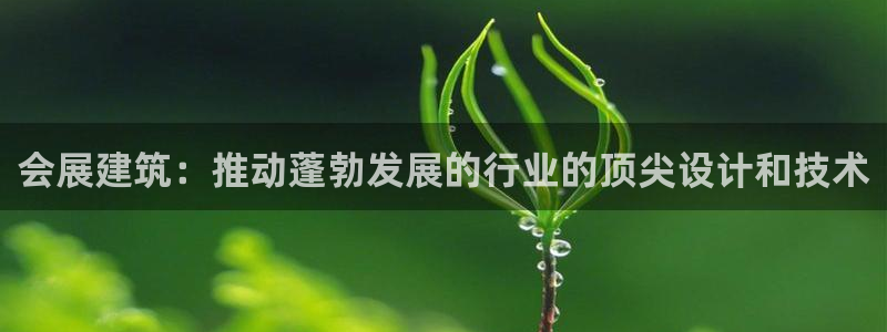 果博公司上分客服：会展建筑：推动蓬勃发展的行业的顶尖设计和技术