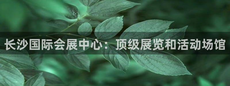 果博账号注册：长沙国际会展中心：顶级展览和活动场馆