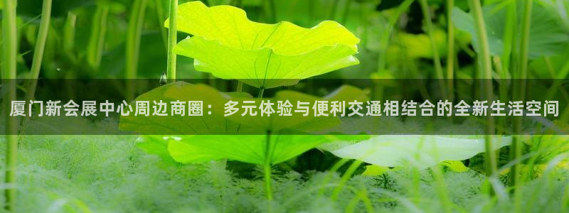 果博客服电话哪里找啊：厦门新会展中心周边商圈：多元